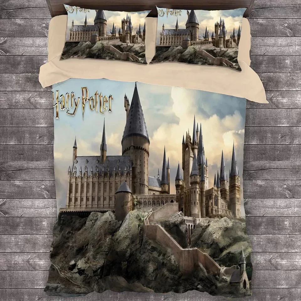 Gift For Lovers - Harry Potter Hogwarts Full Bedding Set (4pcs) - Image 1 of 1