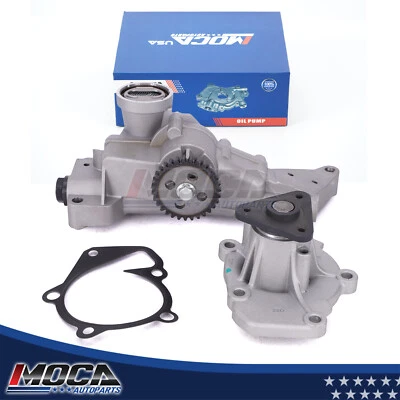 Oil Pump Water Pump for 10-14 Hyundai Genesis Coupe 2.0L Turbocharged 146-7360   - Image 1 of 4