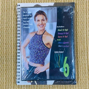 Debbie Siebers Slim In 6 DVD  And Workbook Six Weeks Beachbody Exercise Routine - Picture 1 of 3
