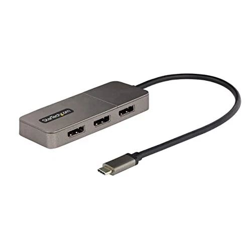StarTech.com USB-C to Triple Displayport MST Hub For 3x 4K 60HZ Displays | DP 1. - Image 1 of 1