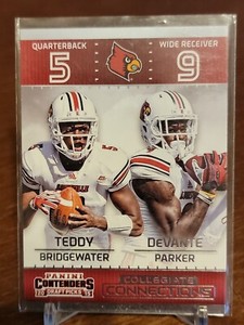 2015 PANINI CONTENDERS DRAFT PICKS COLLEGIATE CONNECTIONS DEVANTE PARKER/TEDDY B