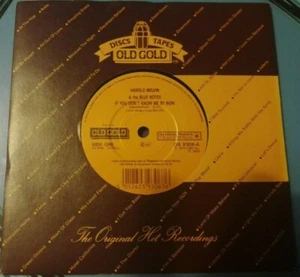 Harold Melvin & The Blue Notes If You Don't Know Me By Now Don't Leave 7" Vinyl - Picture 1 of 2