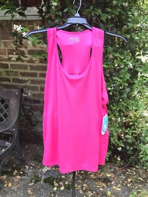 Be Inspired - ROSA BRILLANTE YOGA EJERCICIO TOP - 1X - NUEVO CON ETIQUETAS Foto 1 de 3