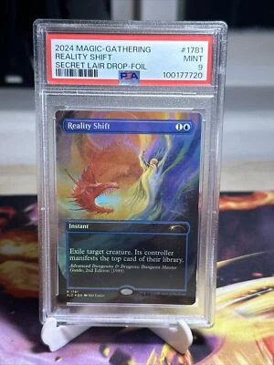 2024 MTG Secret Lair Drop FOIL Reality Shift #1781 D&D PSA 9 Dungeons & Dragons - Image 1 of 2