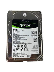 Seagate Exos 2.5" 2TB12Gb/s 7.2K SAS Hard Drive ST2000NX0273 100% Tested - Afbeelding 1 van 2