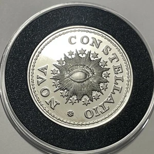 1783 Nova Constellatio Dollar Proof Coin Copy 2 Troy Oz .999 Fine Silver Round - Picture 1 of 14