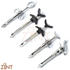 Cartucho de jeringa autoaspirante dental juego de 5 herramientas anestésicas pasivas automáticas  - Imagen 1 de 7