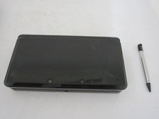 F634 Nintendo 3DS console Cosmo Black Japan w/stylus pen
