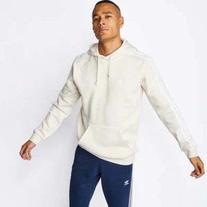 NEW ADIDAS 3 FOIL ORIGINAL SUPERSTAR FLEECE TOP HOODIE HOODY PULLOVER HOODIE MEN - Picture 1 of 4