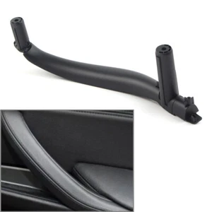 Inner Interior Right Door Pull Handle Trim Cover Fit BMW X5 X6 F15 F16 Black - Picture 1 of 7