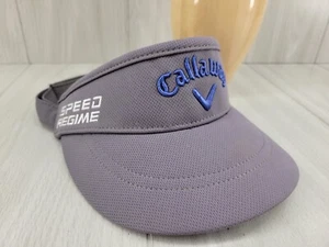 CALLAWAY GOLF VISOR Gray Big Bertha Embroidered Logos Tour Authentic - Picture 1 of 10