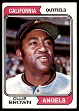 1974 Topps Ollie Brown B Baseball Cards #625