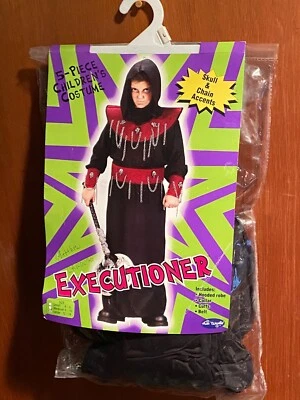 Disfraz de verdugo infantil 5 piezas grande 12-14 *usado/bonito* ooo1 Foto 1 de 4