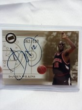 2004 Press Pass Auto #062/100 Damien Wilkins Rookie Autographed 