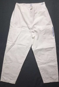 Denizen Levi's White High Rise Loose Fit Taper Cargo Pants Women's Size 6. W28 - Picture 1 of 9