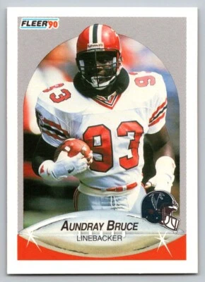 1990 Fleer - #371 Aundray Bruce - Image 1 of 2