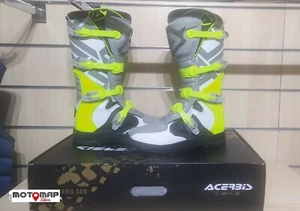 Stivali Acerbis X Team grigio giallo fluo Motocross cross Enduro Atv 0022999.290 - Foto 1 di 7