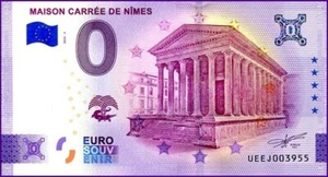 UEEJ / MAISON CARREE DE NIMES / BILLET 0 € / NULL EURO-SCHEIN / 2025-3 - Picture 1 of 1