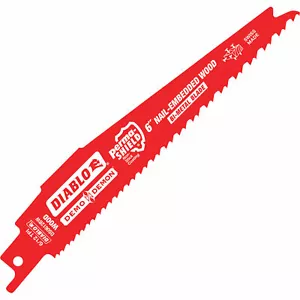 (Pack of 25) Freud DS0612BW25 Demo Demon Bi-Metal Reciprocating Blade, 6" - Picture 1 of 3