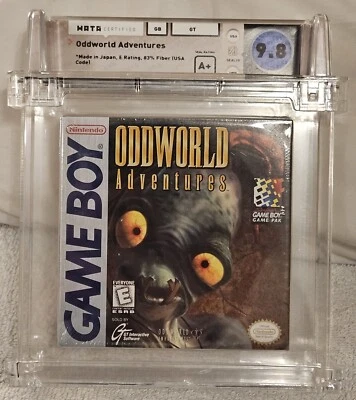 Oddworld Adventures Nintendo Gameboy - 9.8 A+ Wata Graded Not VGA OR CGC MINT 💥 - Image 1 of 4