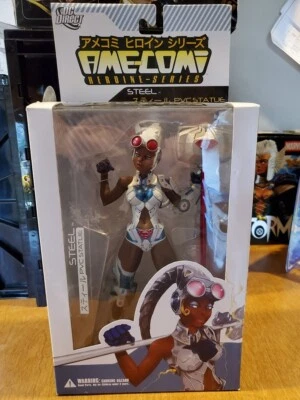 DC Direct Ame-Comi Heroine Series | Aço | Estátua de vinil PVC 9" NOVA NA CAIXA lacrada - Imagem 1 de 4