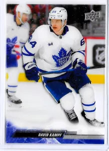 2022-23 Upper Deck Clear Cut DAVID KAMPF - Toronto Maple Leafs - #423 - Picture 1 of 2