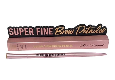 TOO FACED Super Fine Brow Detailer Retractable Eyebrow Pencil, NATURAL BLONDE - Image 1 of 4