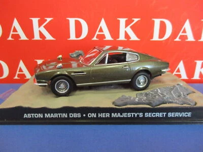 Die cast 1/43 Modellino Auto 007 James Bond Aston Martin DBS On Her Majesty - Immagine 1 di 4