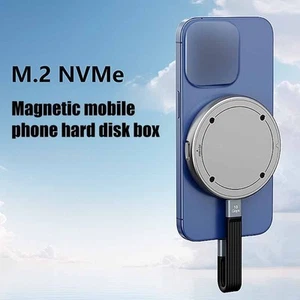 Efficient USB3 1 NVMe SSD Adapter Aluminum Design for External Storage - Afbeelding 1 van 14