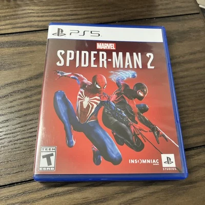 USADO Spider-Man 2 Playstation 5 PS5 VENDEDOR EE. UU. ENVÍO GRATUITO Foto 1 de 4