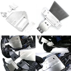 Para 1/6 LOSI SUPER BAJA REY 2.0 RC Coche Chasis Armadura Eje Delantero Trasero Placa de Deslizamiento - Imagen 1 de 15