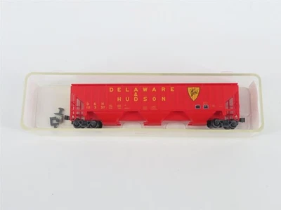 N Scale Red Caboose RN-15626-4 D&H Delaware & Hudson 3-Bay Hopper #12337 - Image 1 of 4