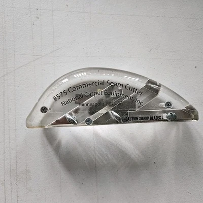 National 575 Commercial Seam Cutter. Carpet Seam Cutter Glass Cutter Flooring - Image 1 of 4