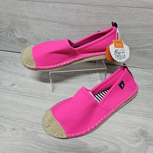 Joules Ocean Flipadrilles Neoprene Espadrilles Hot Pink UK Size 6 EU 39 Beach - Picture 1 of 14