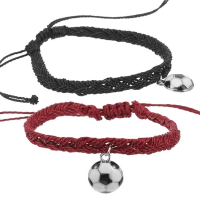  2 Stück Sport-Armband, Fußball-Charm-Armband, kreatives Armband, - Bild 1 von 4