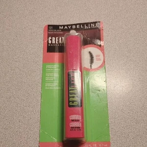 Maybelline Great Lash Curved Brush Washable Mascara, Very Black 121, 0.43 fl oz - Picture 1 of 1