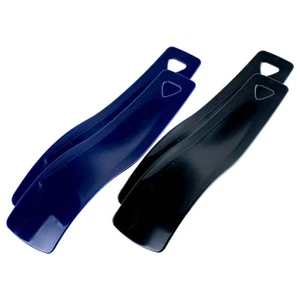  4 Pezzi Attrezzo Assistenza Scarpe Calzascarpe Manico Corto Plastica Multifunzione - Foto 1 di 12