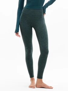 Athleta Elation Ultra High Rise SoftLuxe Pine Heather Green Legging Medium New - Picture 1 of 3