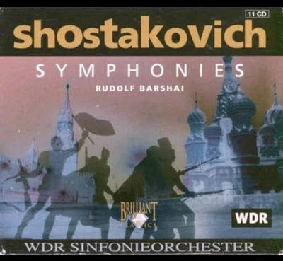 Complete Symphonies (Barshai, WDR Sinfonieorchester) Shostakovich 1998 CD - Image 1 of 3