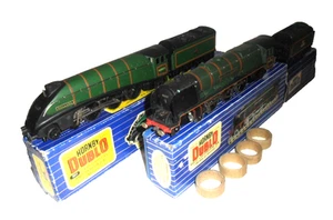 HORNBY DUBLO 3-RAIL 3211 4-6-2 MALLARD 60022 & EDL12 DUCHESS OF MONTROSE BOXED - Picture 1 of 5