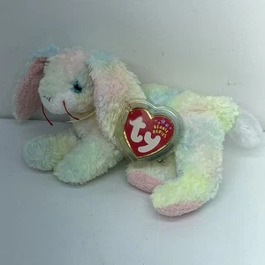 TY Beanie Baby - COTTONBALL the Bunny (7.5 inch) - MWMTs Stuffed Animal Toy - Picture 1 of 6