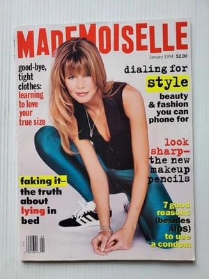 1994 Mademoiselle CLAUDIA SCHIFFER D Pestova KATE MOSS M Schenkenberg Debi MAZAR Foto 1 de 4