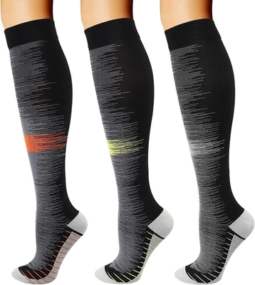 Calze a Compressione Graduata per Uomo E Donna Calze Elastiche Sportive per Atle - Immagine 1 di 4