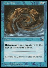 Magic the Gathering MTG Time Ebb (75) Portal   NM