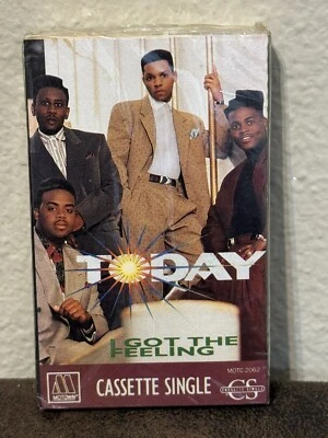1990 TODAY I Got The Feeling SEALED Cassette Single - Motown NOS Dr. Freeze - Image 1 of 4
