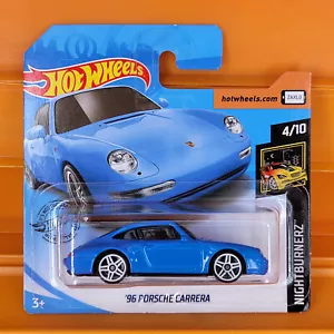 Hot Wheels - 2019 - '96 PORSCHE CARRERA (azul) - Nightburnerz 4/10 - 155/250 - Imagen 1 de 7
