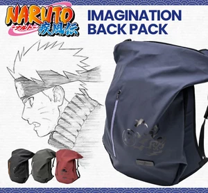 DEVICE Naruto Shippuden Backpack Men Naruto Kakashi Saasuke Itachi NEW JAPAN - Picture 1 of 26