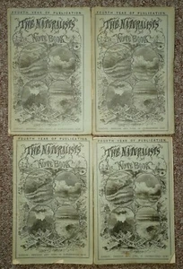 Victorian - The Naturalist's Note Book 1870 lot of 4 Magazines Bemrose And Sons - Picture 1 of 1