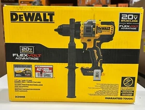 NEW! DEWALT Flexvolt Advantage 20V Brushless 1/2" Hammer Drill / Driver DCD999B - Picture 1 of 4