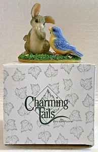 Charming Tails~ A LITTLE BIRD TOLD ME.. Figure 89/720 ~ Fitz & Floyd ~ NIB - Picture 1 of 14